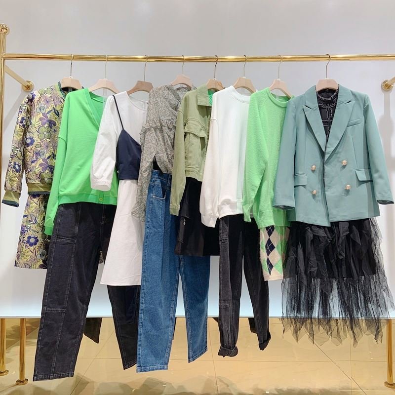 Double-breasted British style temperament second-hand trench coat women's mid-length coat
