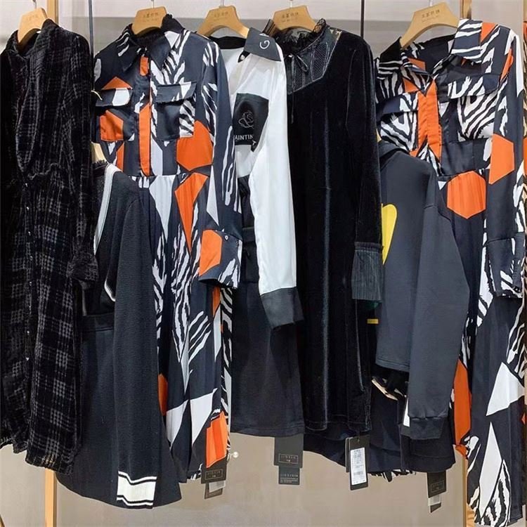 Cut Label Women's Used Clothing Dropshipping Support Customized Final Stock Clearance Discount Women's Clothing Wholesale