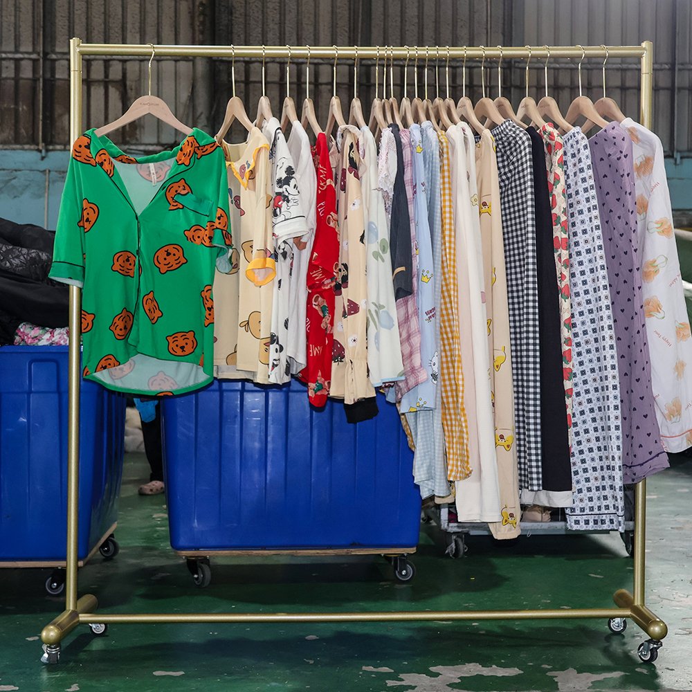 cotton night wear used clothes source manufacturer wholesale