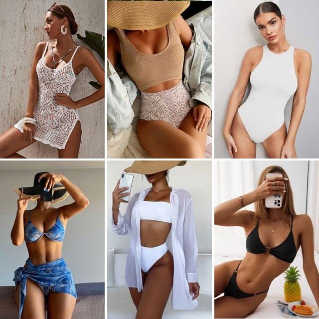 2021 Women's Sexy Fashion Used Bikini Set Women's One Piece Bikini Swimwear Clearance Wholesale