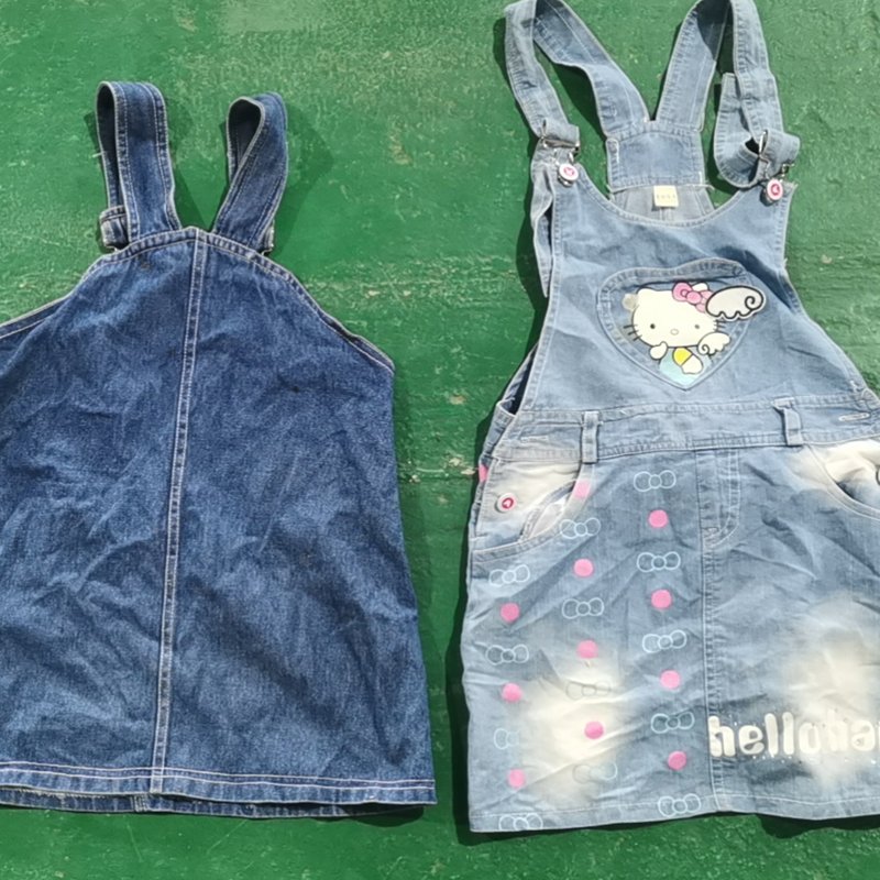 Used Clothes for Kids Children Cotton Shirts Dress and Pants Summer Baby Mixed Clothes
