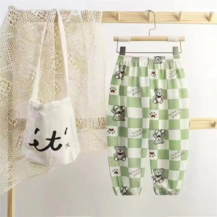 Wholesale Lightweight and Comfortable Kids Summer Clothing Girls and Boys Pants in Apparel Stock