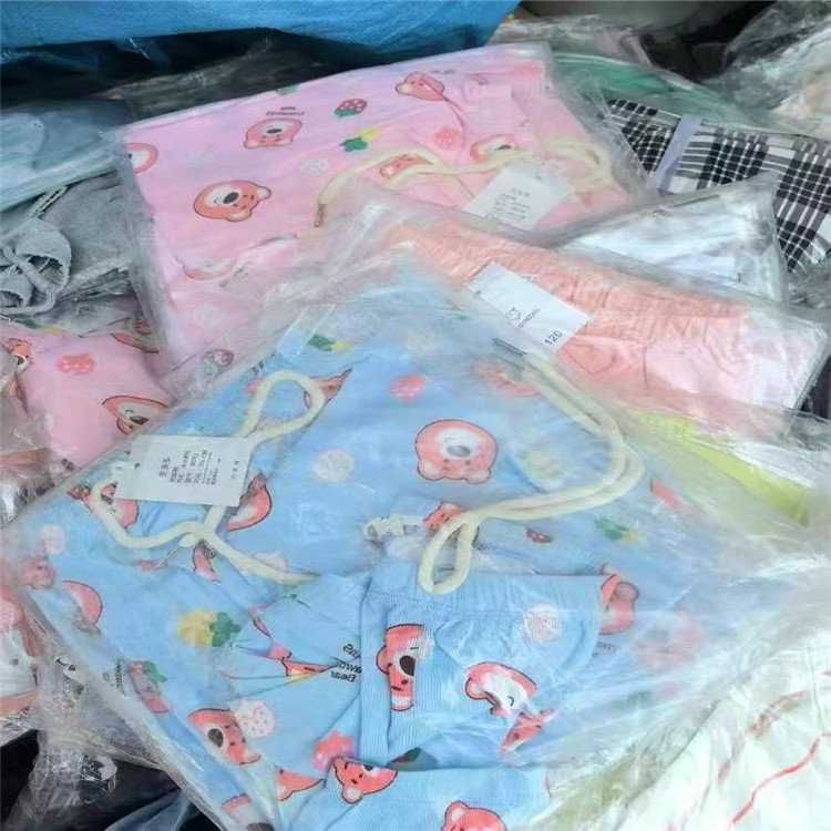 Wholesale Lightweight and Comfortable Kids Summer Clothing Girls and Boys Pants in Apparel Stock