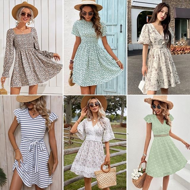 apparel stock Women's Used clothes wholesale casual dresses T-shirts mixed packaging random delivery stock clothing