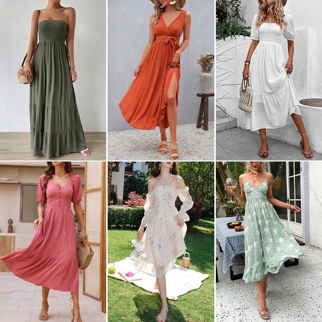apparel stock Women's Used clothes wholesale casual dresses T-shirts mixed packaging random delivery stock clothing