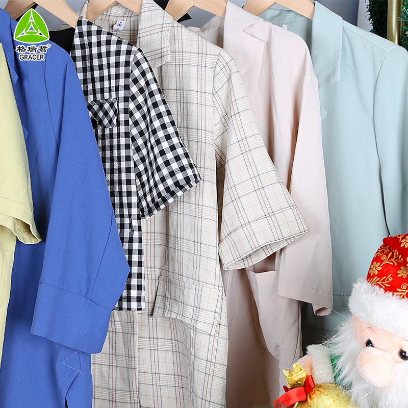 Gracer Summer ladies jacket used clothes designers in stock second hand clothes in bale Dubai