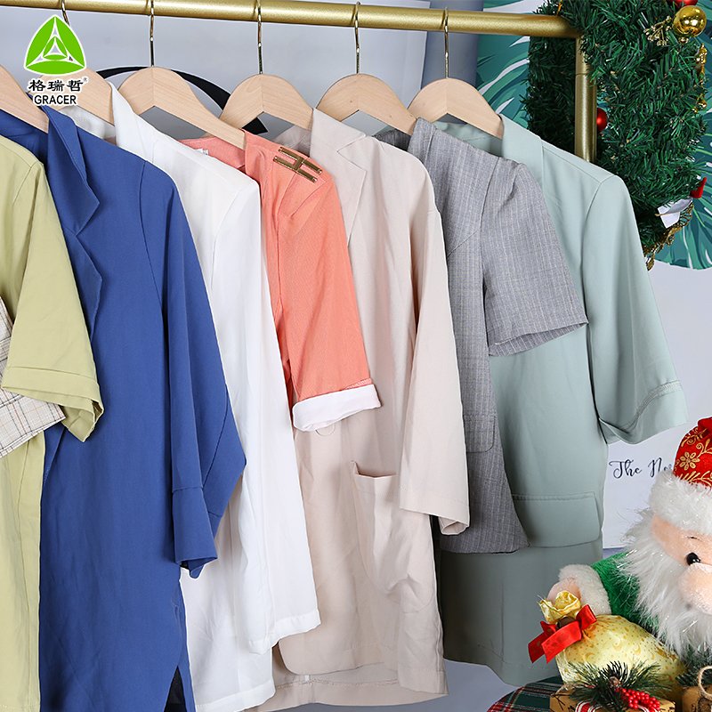 Gracer Summer ladies jacket used clothes designers in stock second hand clothes in bale Dubai