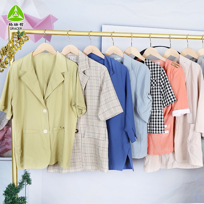 Gracer Summer ladies jacket used clothes designers in stock second hand clothes in bale Dubai