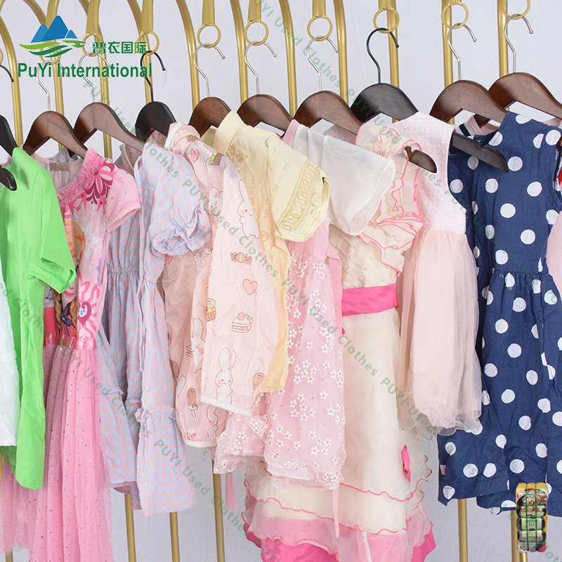 Children's summer wear use baby bale clothes second hand clothes Casual kids used clothes for kids bales