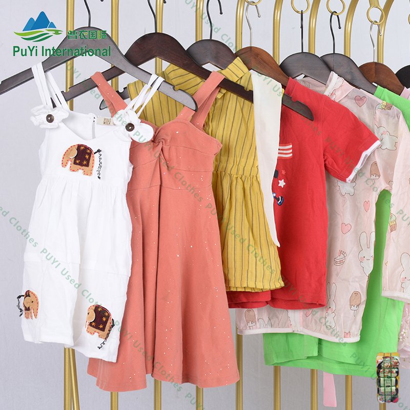 Children's summer wear use baby bale clothes second hand clothes Casual kids used clothes for kids bales