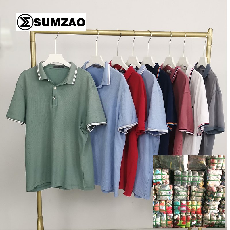 China Supplier 45kg Mixed Adults Korean T Shirts Bulks Of Used Clothes