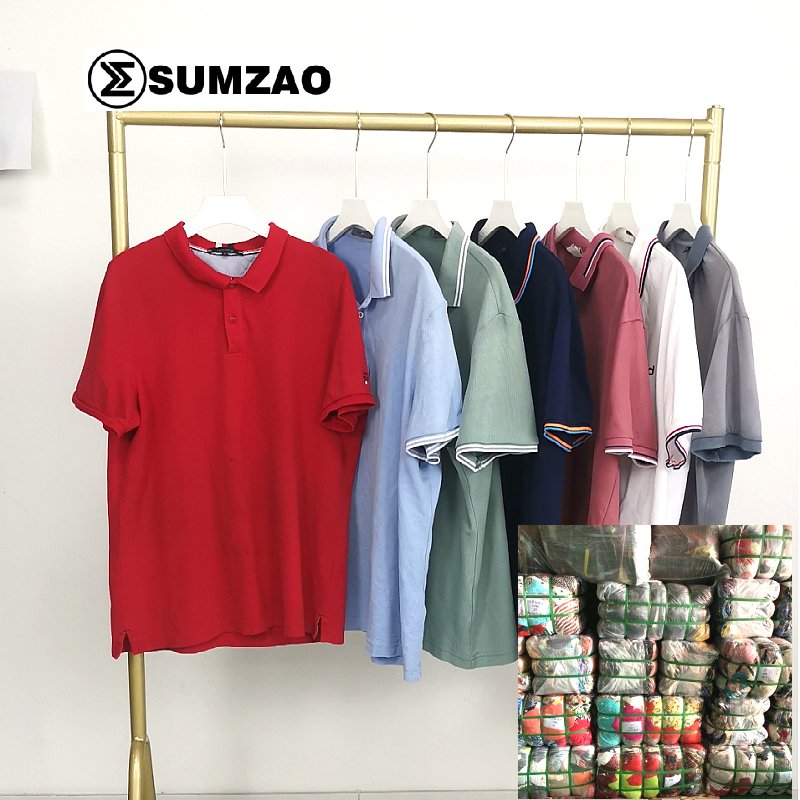 China Supplier 45kg Mixed Adults Korean T Shirts Bulks Of Used Clothes