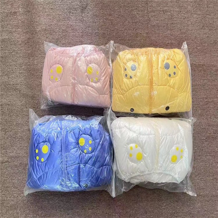 Thick Winter Cotton Jacket Kids Babies Hooded Boys girls Long Outerwear Infants Leisure Apparel Stock Children's Winter Clothes