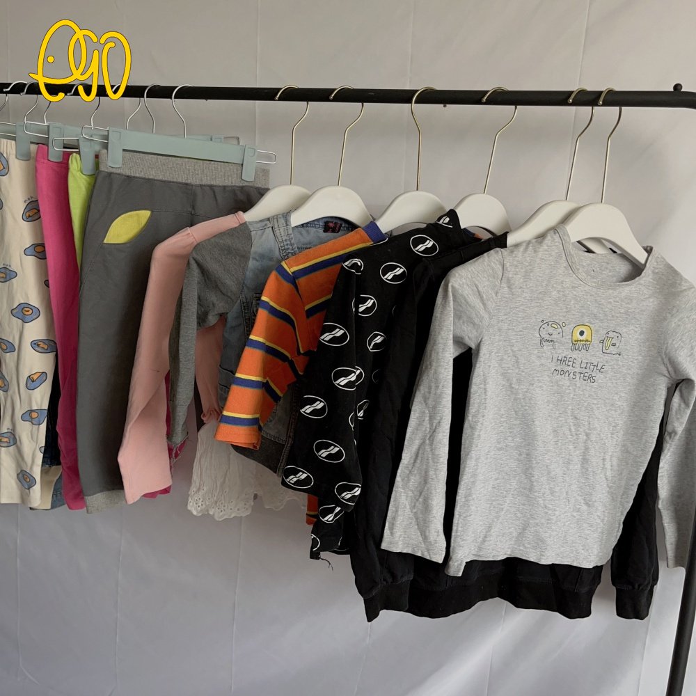 Children Spring /Autumn Wear Second Hand Children clothes Used Clothes for Kids Bales Used Kids Spring /Autumn Wear