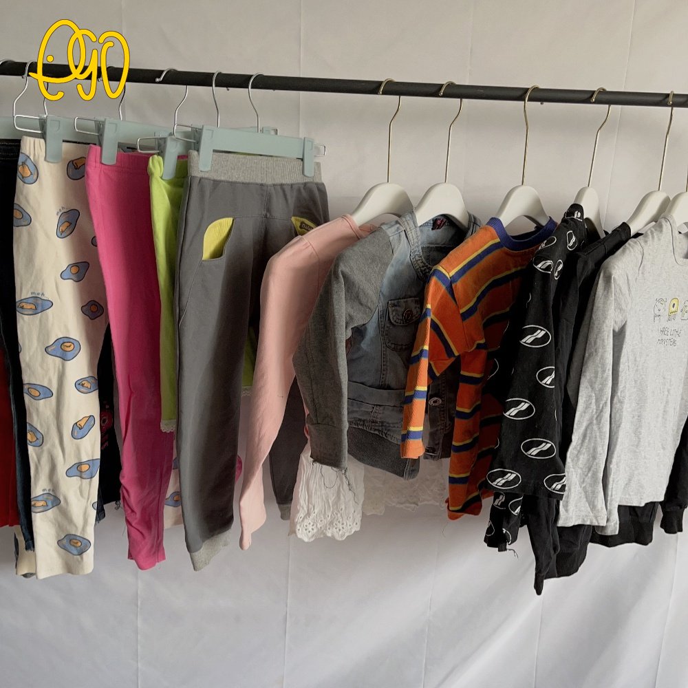 Children Spring /Autumn Wear Second Hand Children clothes Used Clothes for Kids Bales Used Kids Spring /Autumn Wear