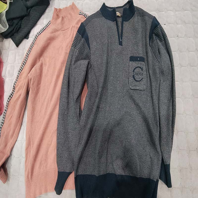 sweaters men Long Sleeve winter autumn knitted wholesale high quality second hand bales