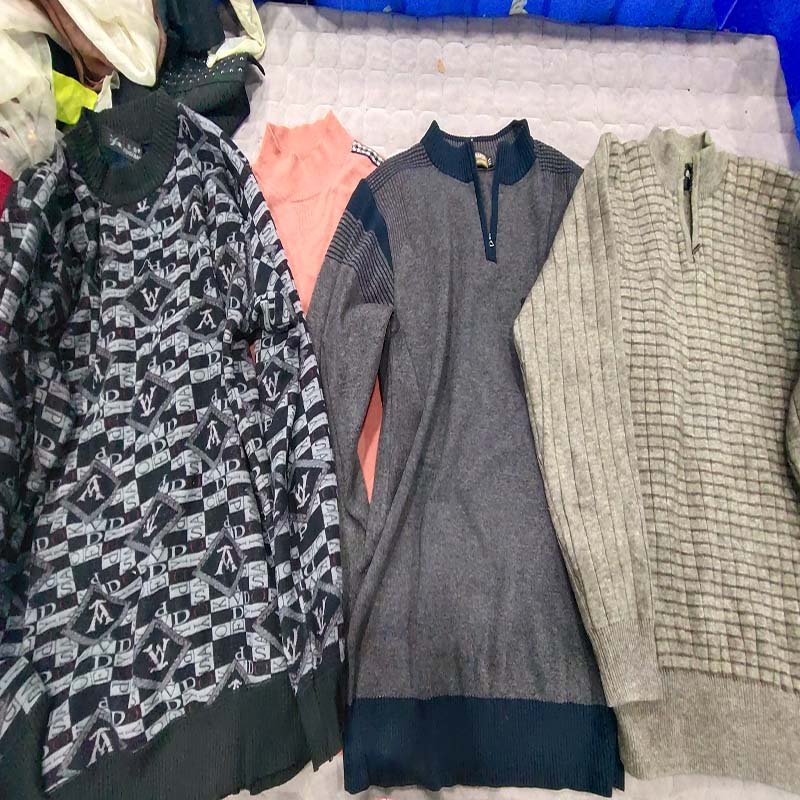 sweaters men Long Sleeve winter autumn knitted wholesale high quality second hand bales