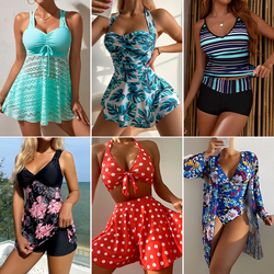 New Summer Floral Print Off-neck Tube Top Cinched Waist Dress Women's Clothing In Stock