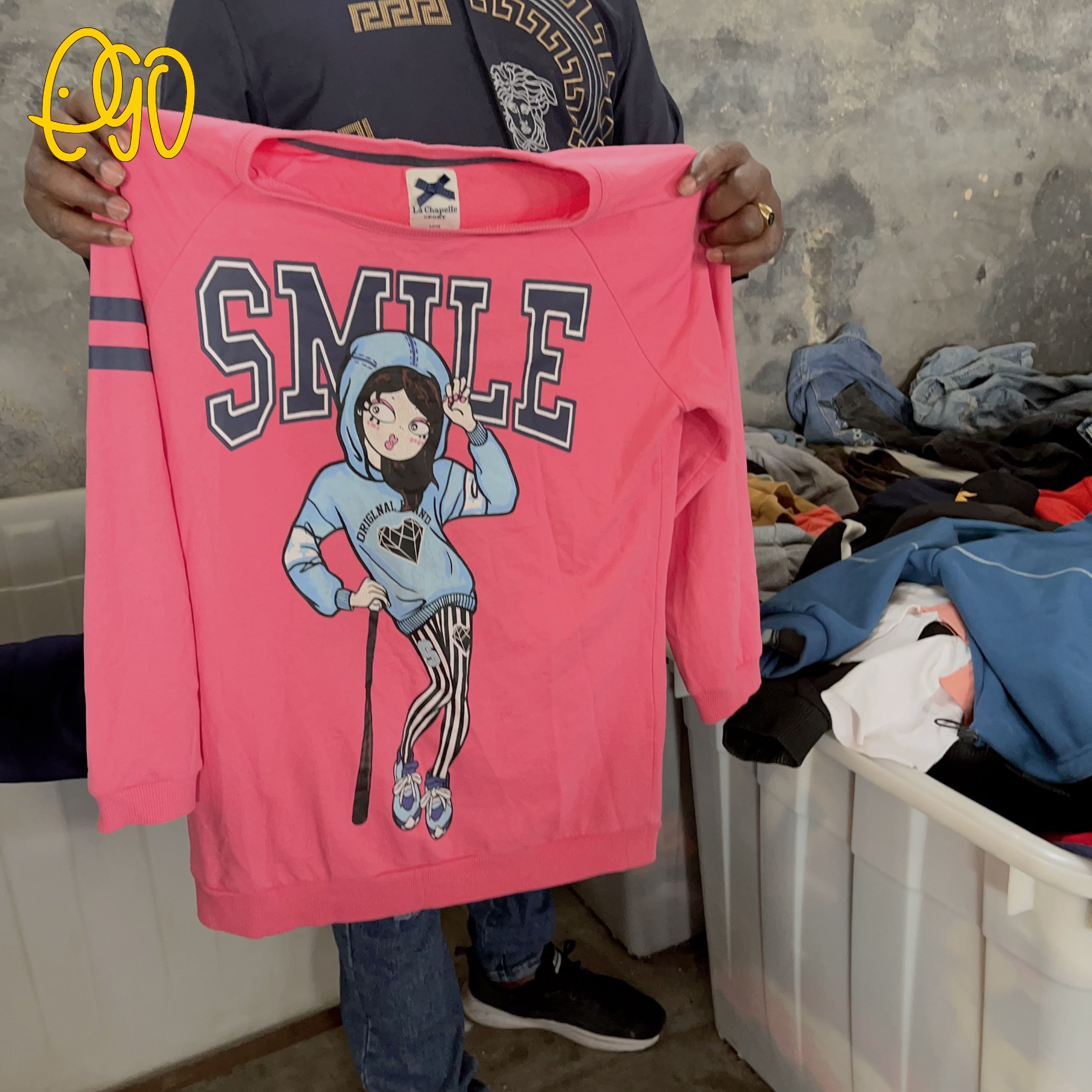 Branded Second Hand Designer Clothes Sell Used Clothes Bales Used Adult Hoody Supplier Wholesale