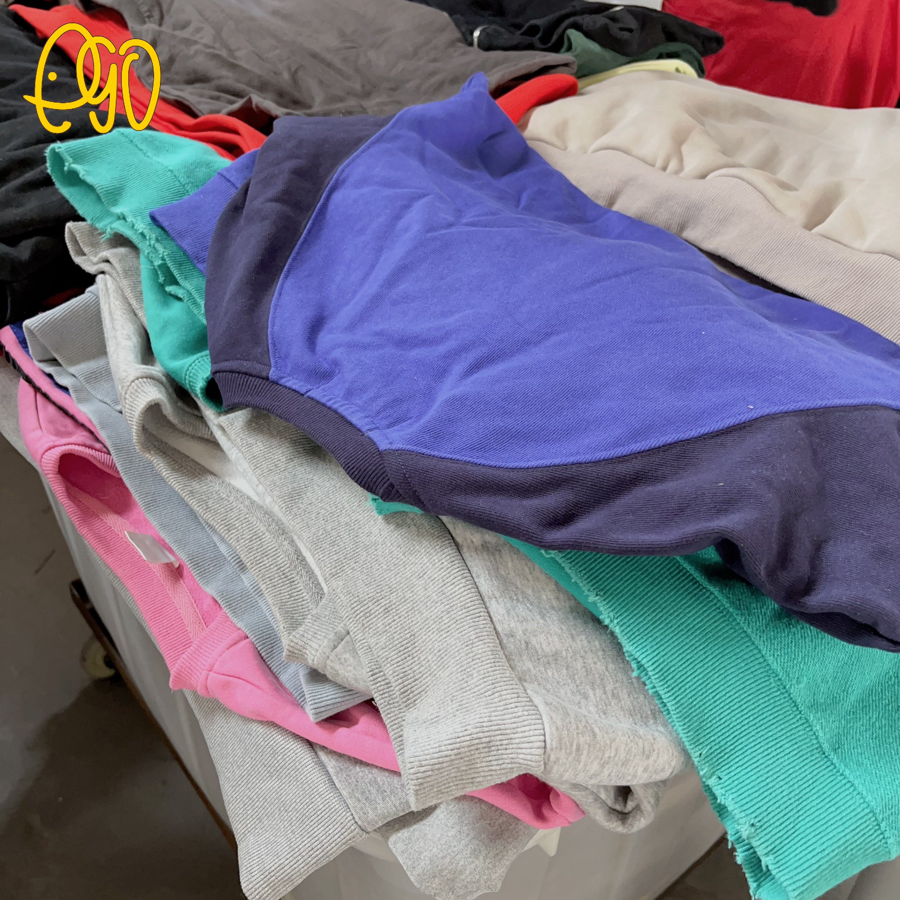 Branded Second Hand Designer Clothes Sell Used Clothes Bales Used Adult Hoody Supplier Wholesale