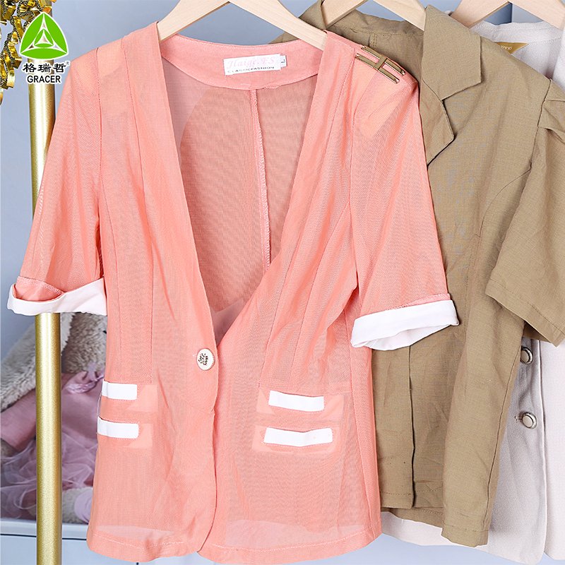 Fashion ladies jacket used clothing dubai second hand clothes