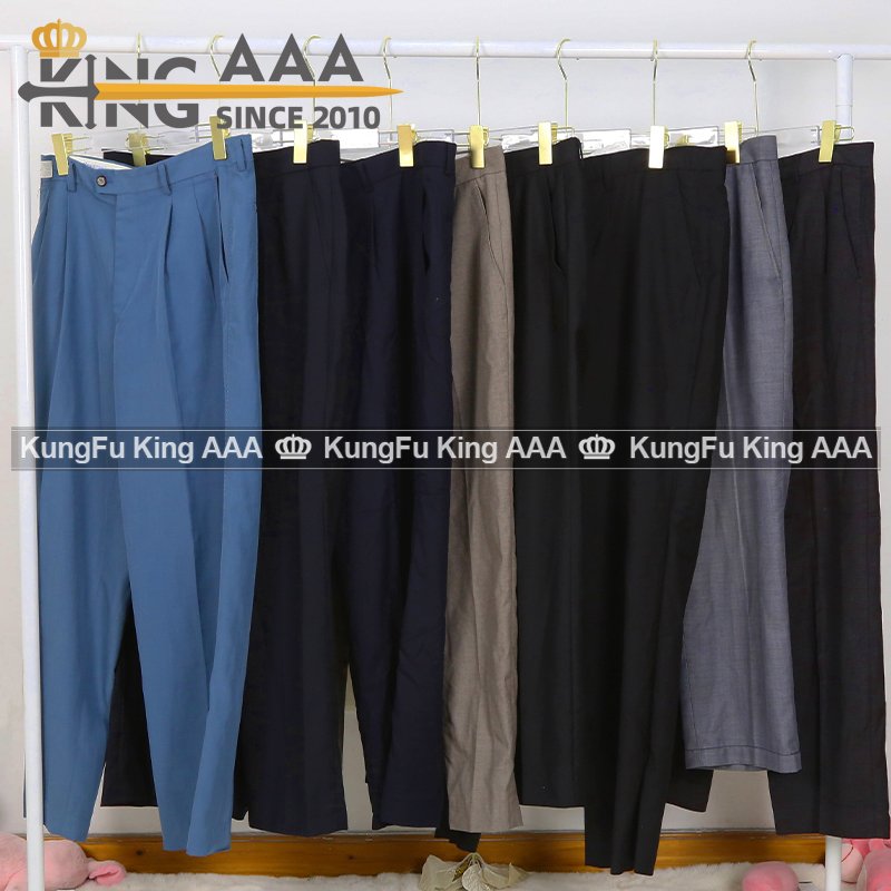 used men's suits pants office trousers ukay ukay bales second hand clothes for men