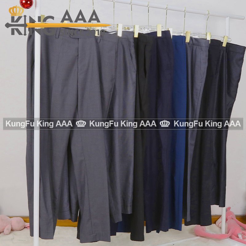 used men's suits pants office trousers ukay ukay bales second hand clothes for men