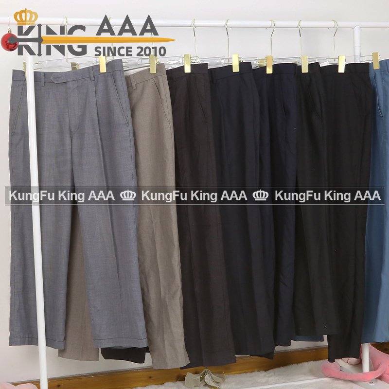 used men's suits pants office trousers ukay ukay bales second hand clothes for men