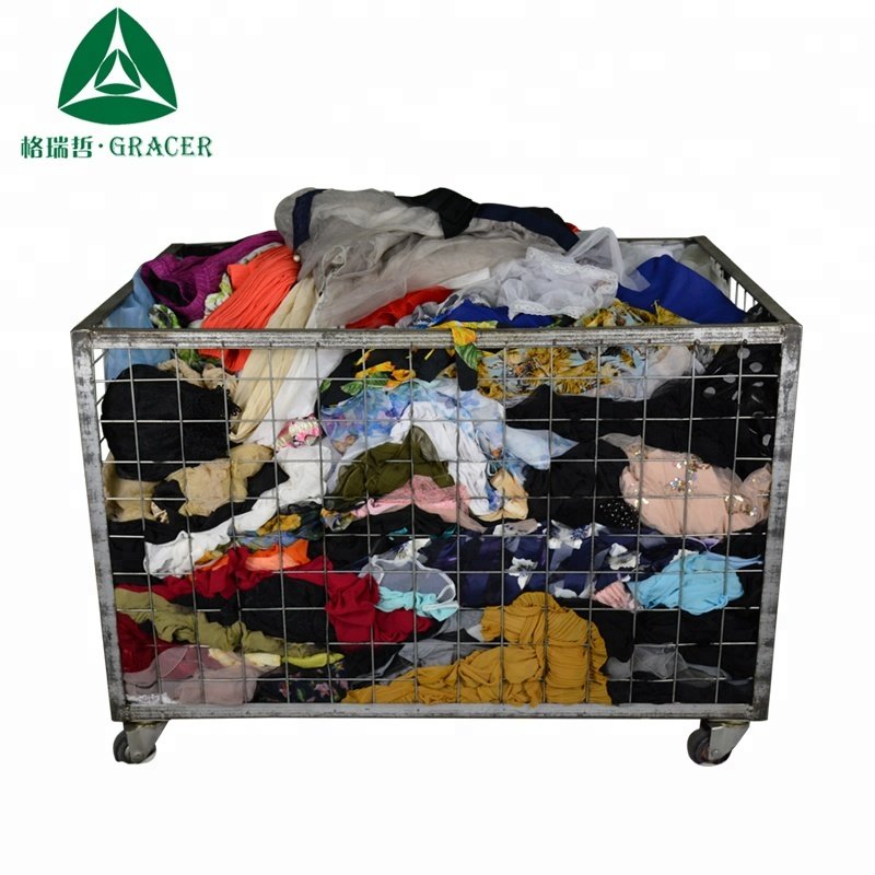 Wholesale mixed Cheap Ladies Silk Skirt Bales of Used Clothes Vintage Apparel Bale