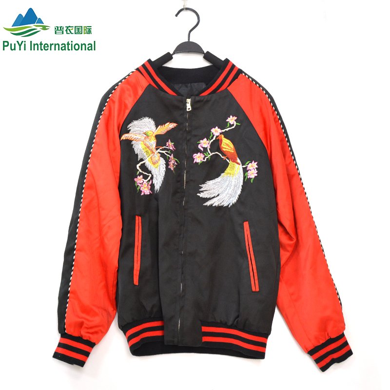 baseball jackets sport wear used clothes bundle European used clothes clothing custom men letterman varsity baseball jacket