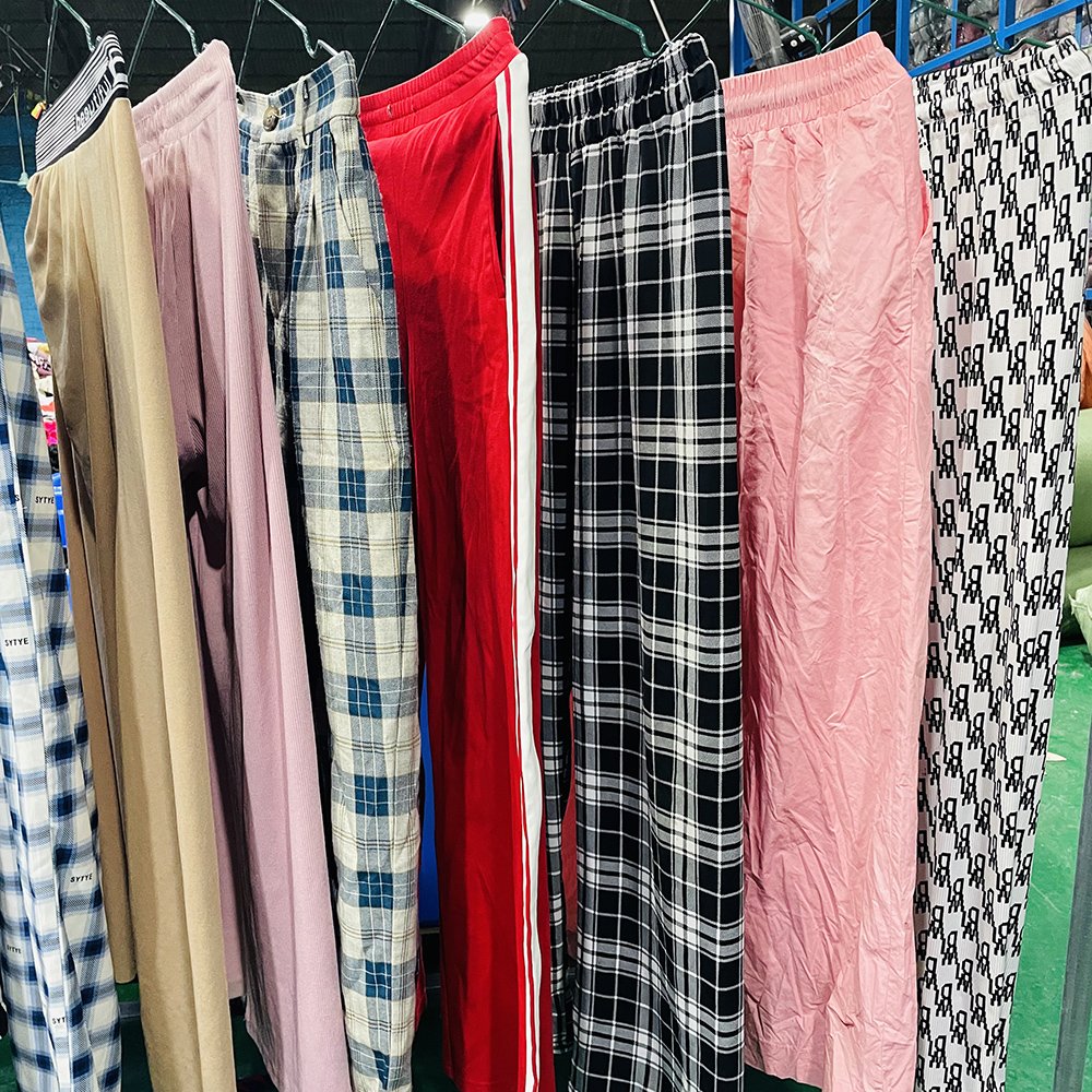 High quality second-hand women's cotton pants sports and leisure pants mixed packaging wholesale 45kg/100kg