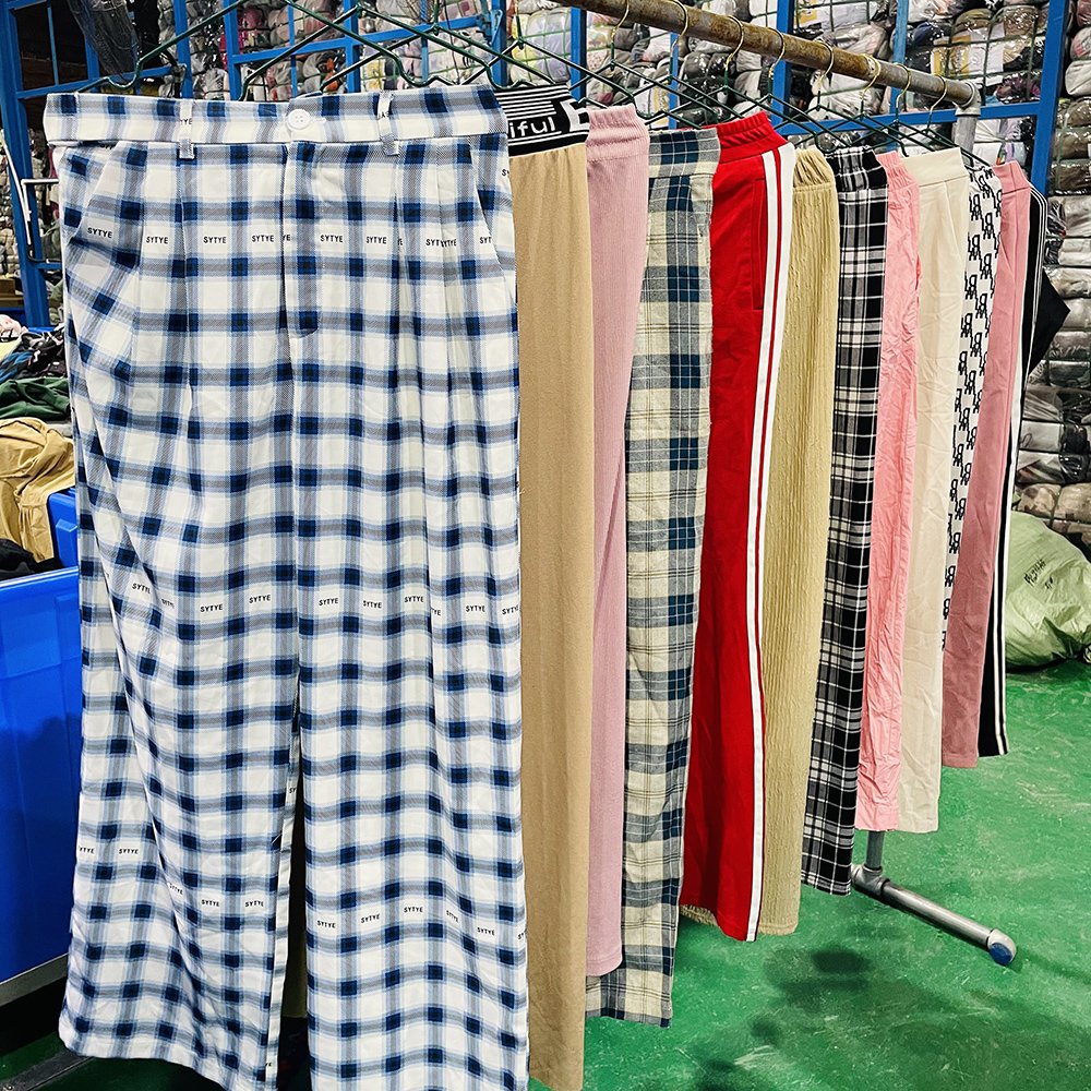 High quality second-hand women's cotton pants sports and leisure pants mixed packaging wholesale 45kg/100kg
