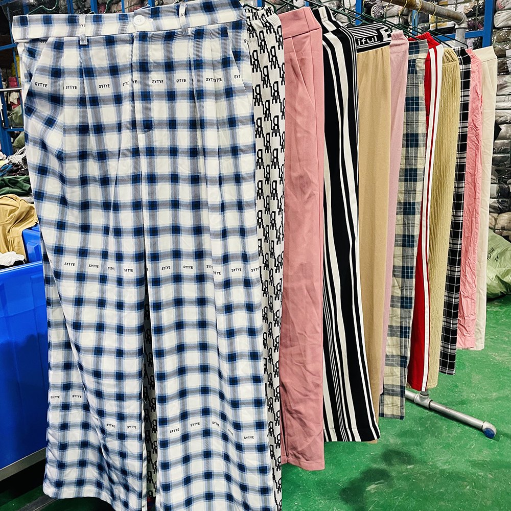 High quality second-hand women's cotton pants sports and leisure pants mixed packaging wholesale 45kg/100kg