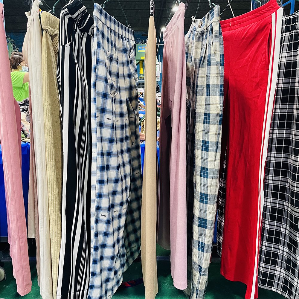 High quality second-hand women's cotton pants sports and leisure pants mixed packaging wholesale 45kg/100kg