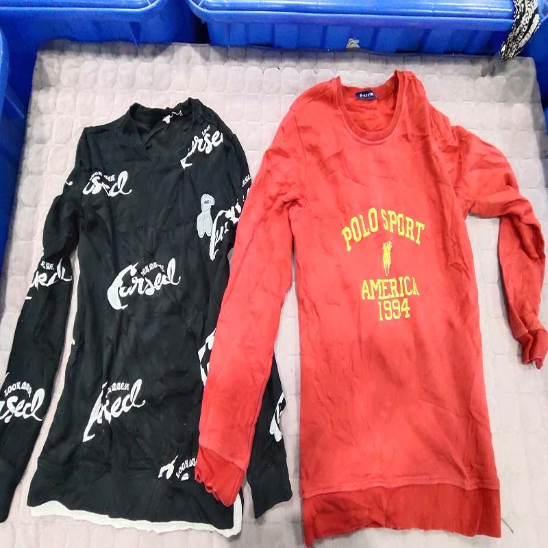 round neck sweater Wholesale High-Quality Cotton Round Neck Loose Basic Top Long Sleeve Simple Hoodies