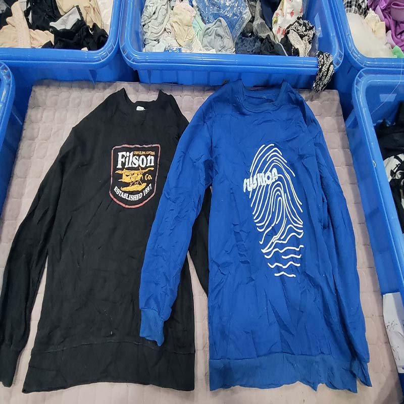 round neck sweater Wholesale High-Quality Cotton Round Neck Loose Basic Top Long Sleeve Simple Hoodies