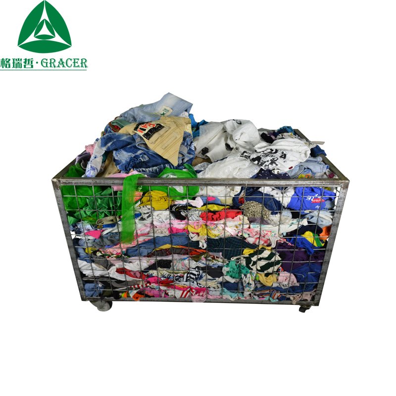 Children Summer Wear Made In China Hot Selling Used Clothes Children Jeans With Denim Fabric