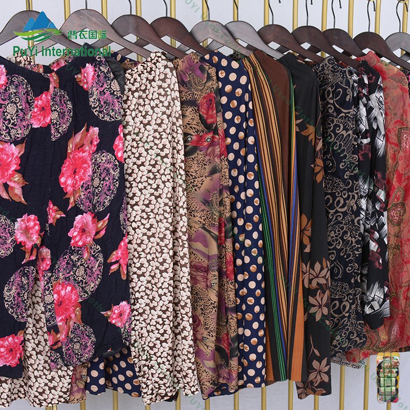 wholesale summer women elderly pants clothes mother second hand branded used