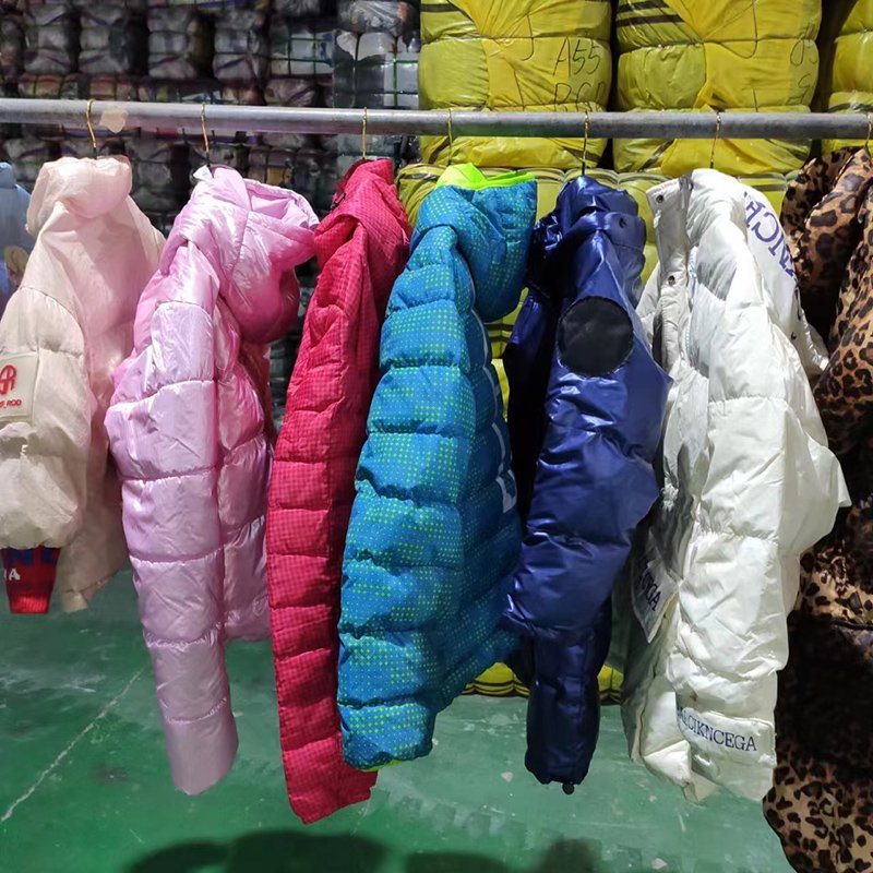 Wholesale A Grade Used Clothes Coat Winter Kids Children Clothing Boys And Girls Jackets For Kid