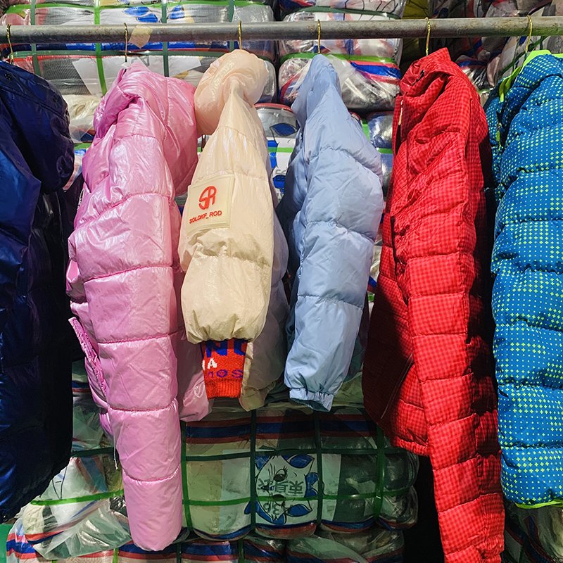 Wholesale A Grade Used Clothes Coat Winter Kids Children Clothing Boys And Girls Jackets For Kid