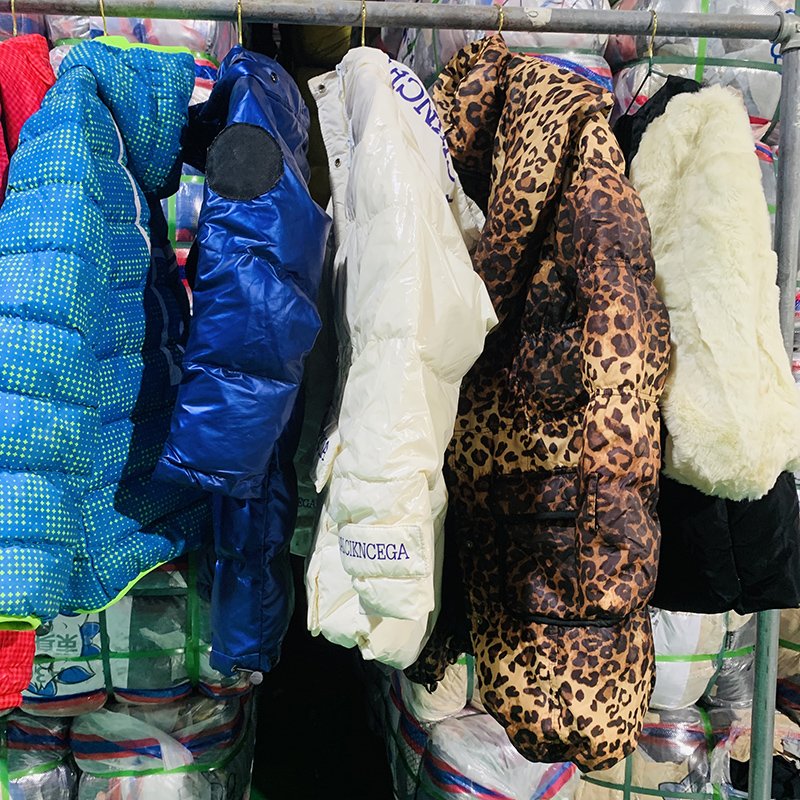 Wholesale A Grade Used Clothes Coat Winter Kids Children Clothing Boys And Girls Jackets For Kid