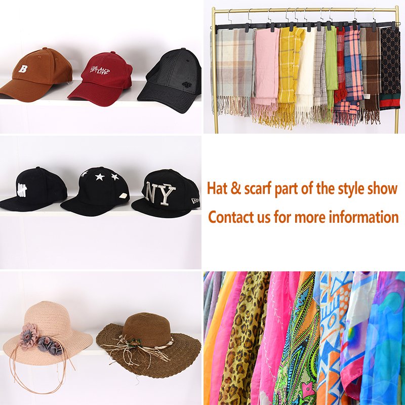 GERYON vintage wool scarf luxury winter apparel surplus branded stock lot leftover ukay ukay bales used clothes scarf for winter