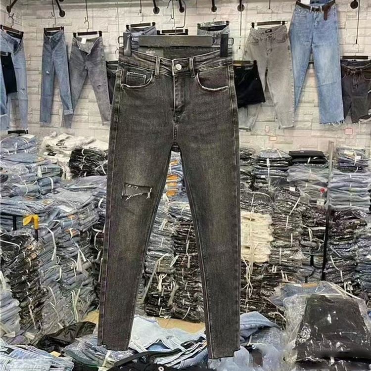 mixed packaging sale Affordable used denim pants used clothes