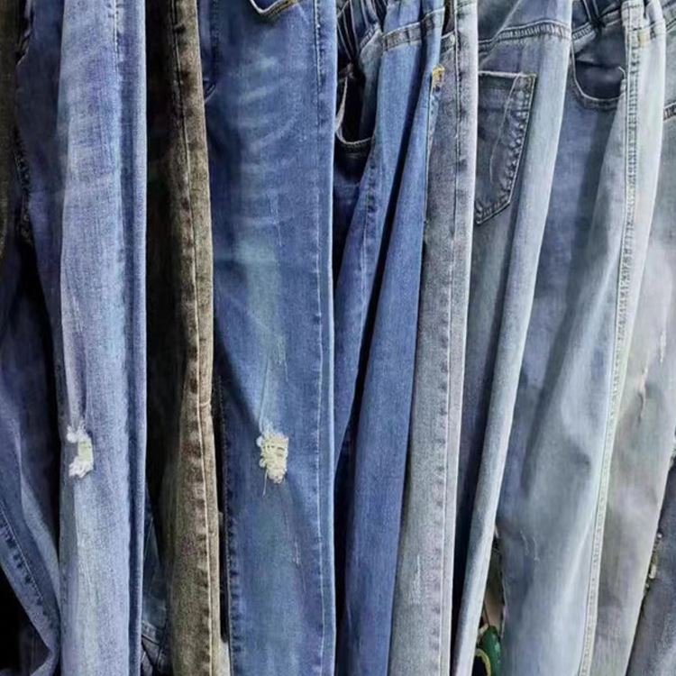 mixed packaging sale Affordable used denim pants used clothes