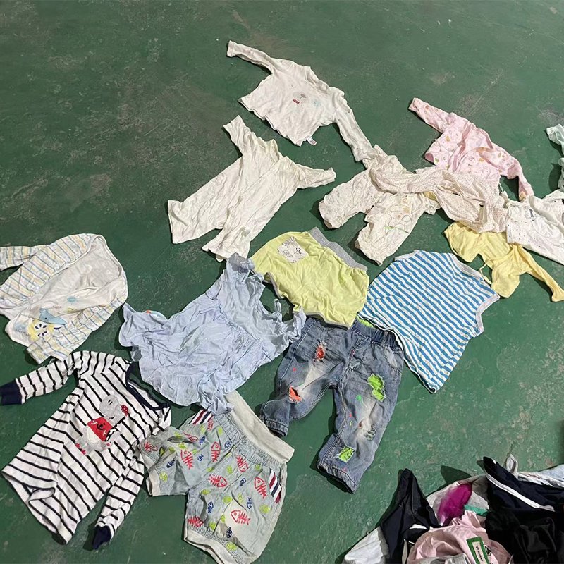 Usa thrift clothing bales used clothes bale for children mixed for boys and girls
