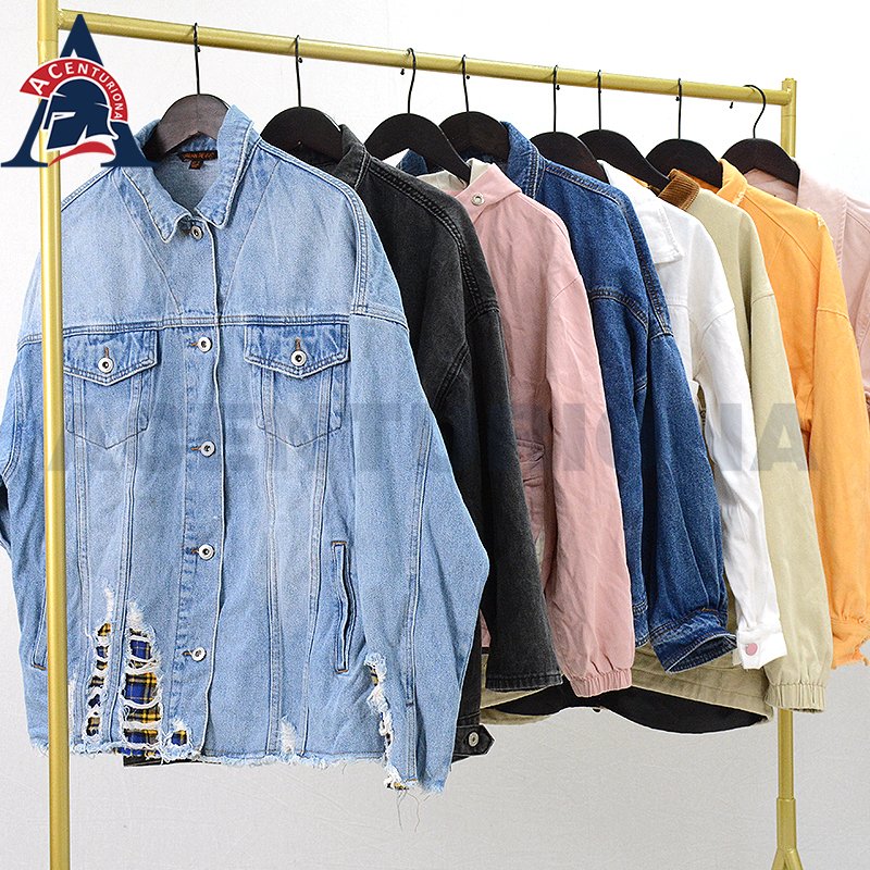 Philippines denim coat Jean jacket second hand clothes used clothes branded ropa de hombre usada