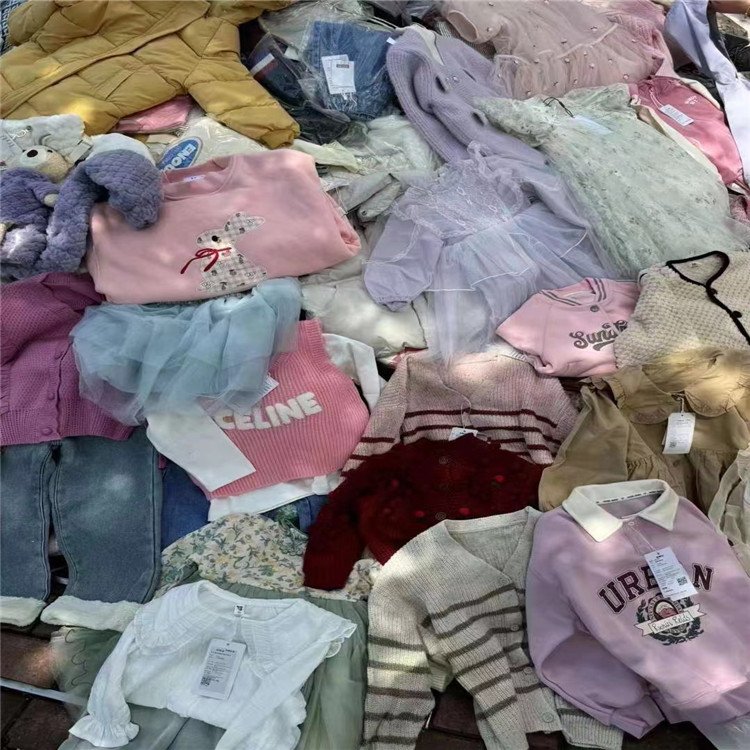 kids clothes supplier pure dress and terno brand new sealed bale direct from factory baby kids bale brandnew