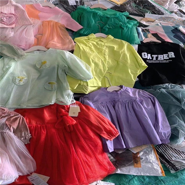 kids clothes supplier pure dress and terno brand new sealed bale direct from factory baby kids bale brandnew