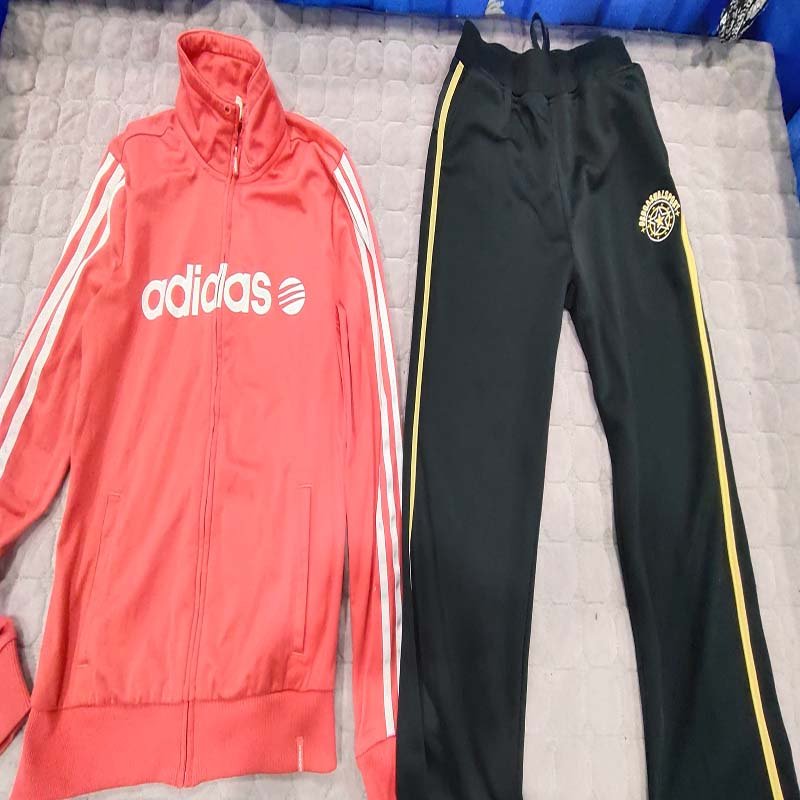 Casual and comfortable men nylon sportswear for women used clothes bales
