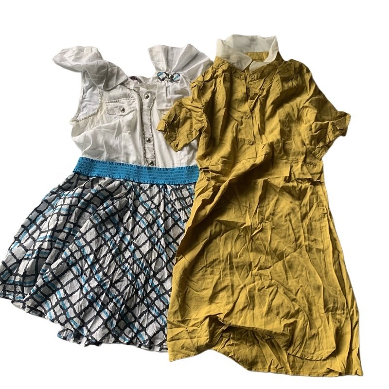 Wholesale China Good Material Used Clothes Mixed Women's Short Dress Bales 2nd Ladies Clothing bulks for saling
